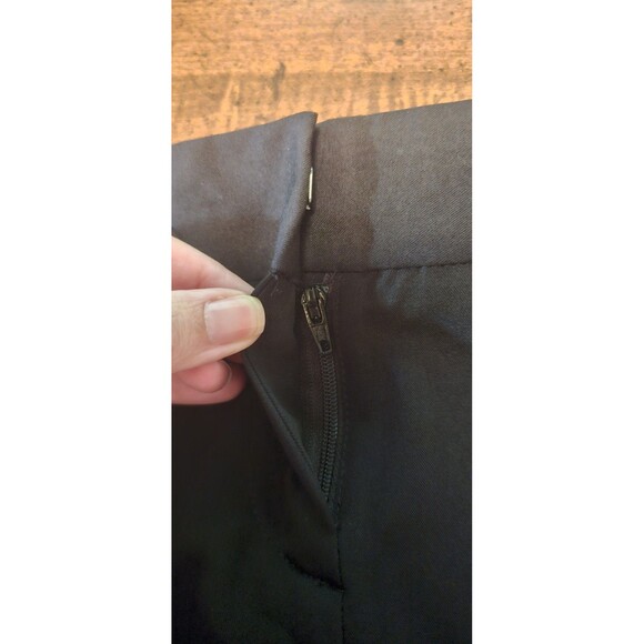 Liz Claiborne Audra Tailored Womens Straight Mid Rise Trouser Black Size 2PS NWT - Picture 12 of 15